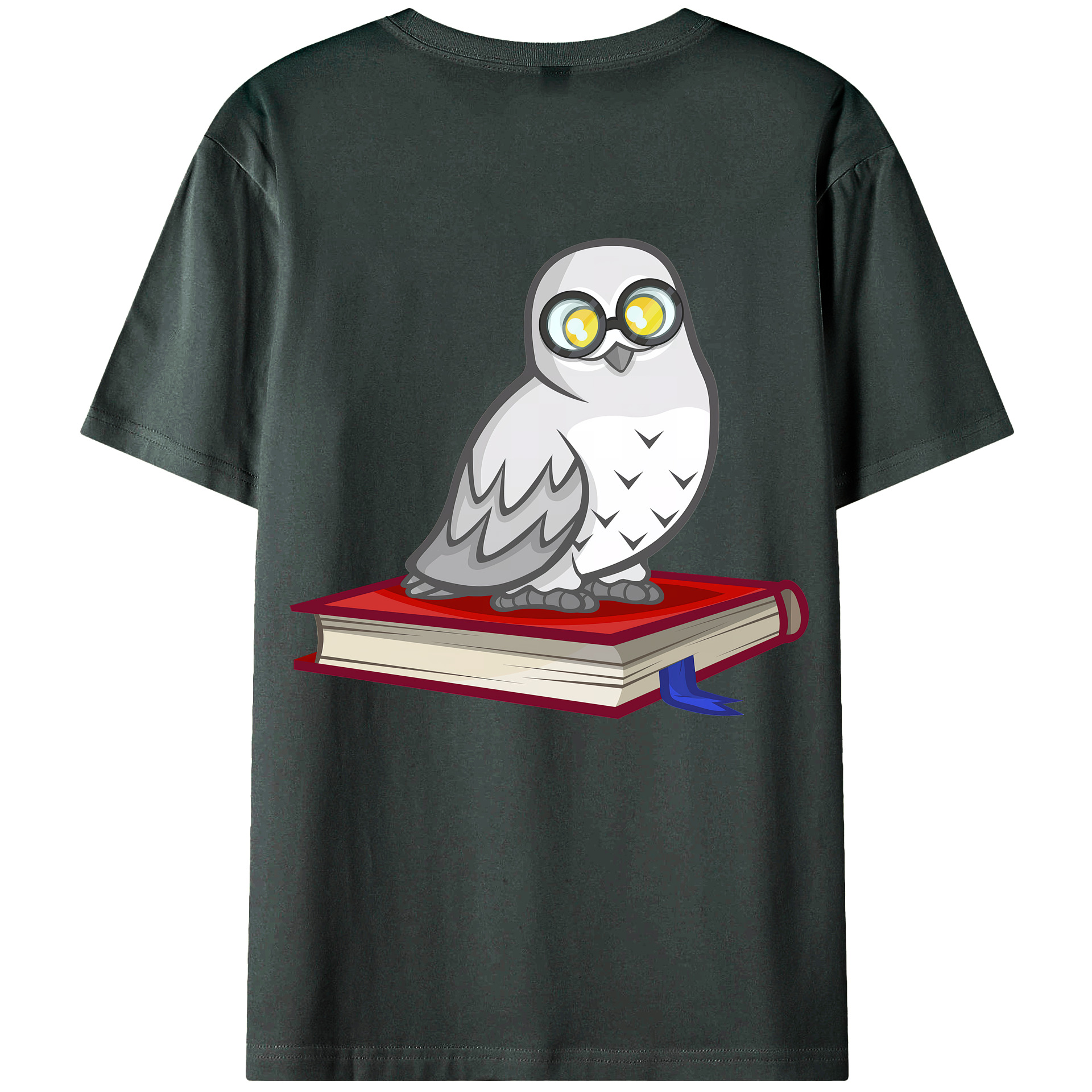 （画像用） Harry Potter ハリー・ポッターシリーズ 綿100％ メンズ半袖Tシャツ（バックプリント） 通気性
